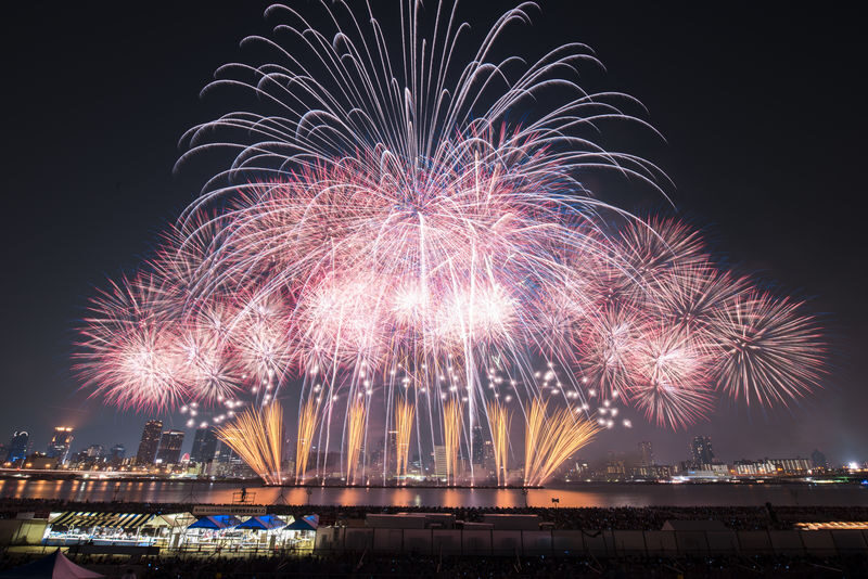 2026 38th Naniwa Yodogawa Fireworks Festival Tickets - The water fireworks are the signature