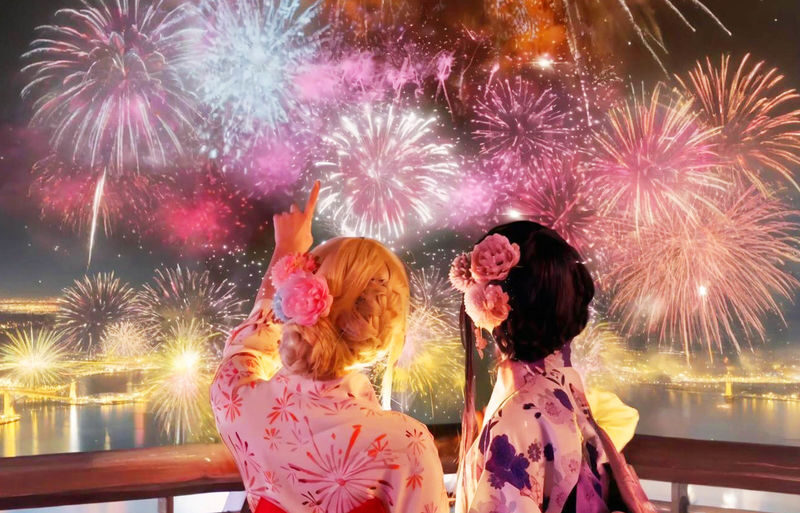 2026 Atami Fireworks & Hakone tour - Hot Spring or Hakone Shrine - At a glance