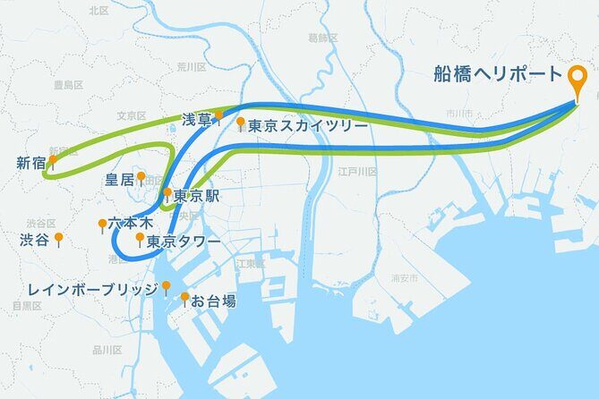 25 mins Tokyo Skytree + Downtown City Lights Helicopter Tour - A Closer Look at the Tokyo Helicopter Experience