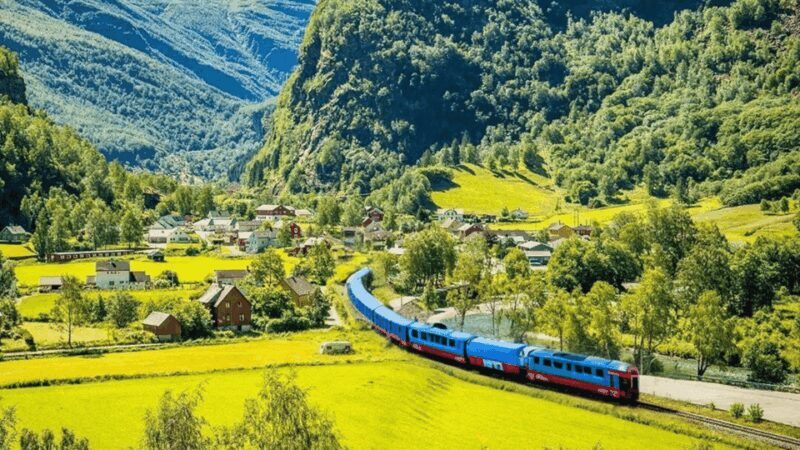 2day tour hardanger bike vøringsfossen and flåm næroyfjord - Key Points