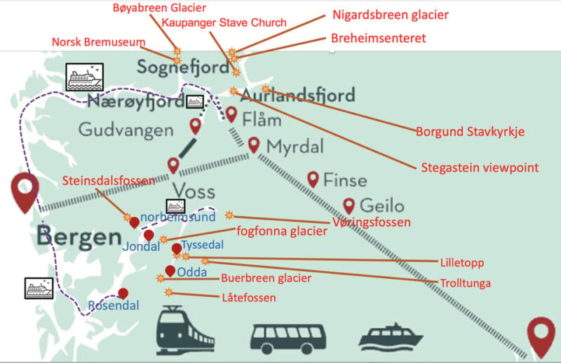2day tour hardanger bike vøringsfossen and flåm næroyfjord - A Deep Dive into the 2-Day Fjord Tour Experience
