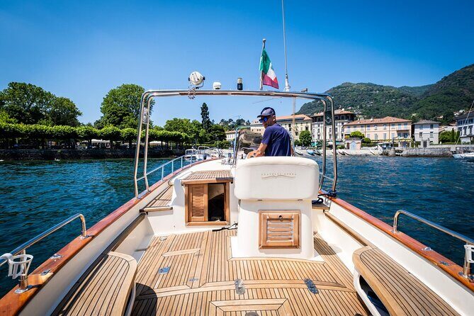 2H Private Cruise on a beautiful wooden speedboat on Lake Como - The Sum Up