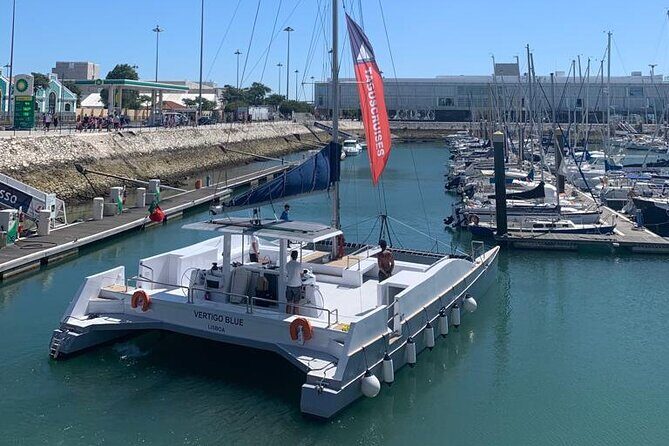 2H Private Sailing Catamaran "Vertigo" Tour in Lisbon up to 18pax - The Itinerary in Detail