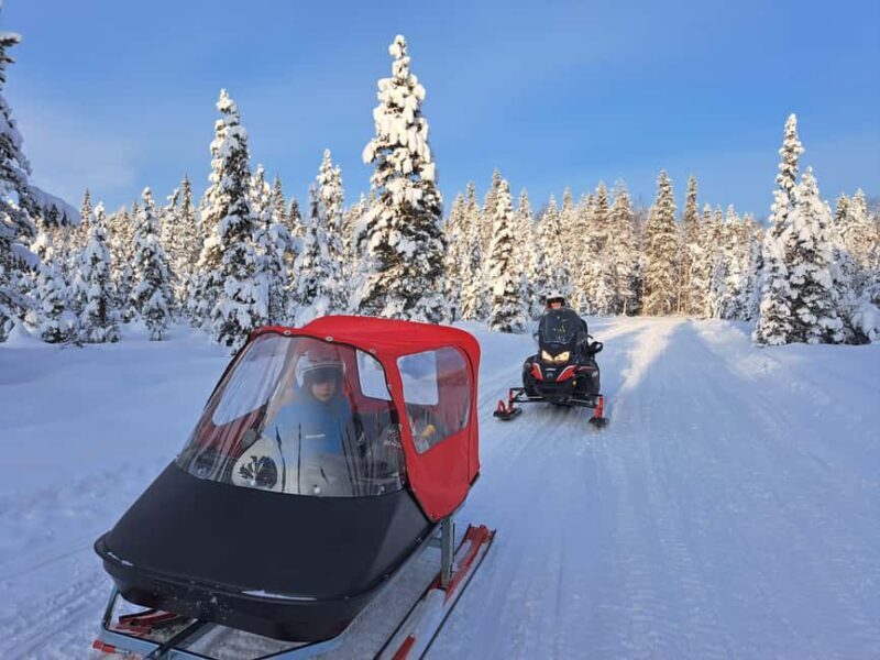 2h private snowmobile experience in Rovaniemi's forest - Roving Through Arctic Serenity: A 2-Hour Private Snowmobile Experience in Rovaniemi’s Forest