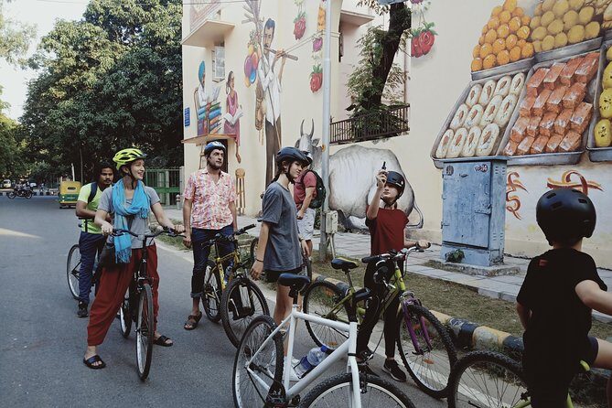 3.5-Hours South Delhi Private Bike Tour with Lodi Art District - The Sum Up