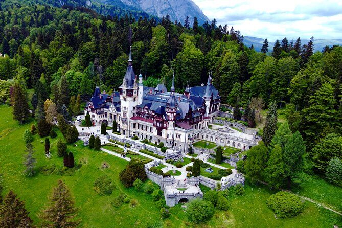 3-Castle: Peles,Bran,Rasnov,Sinaia Monastery from Brasov w pickup - Discover Romania’s Architectural and Historical Gems in a Day