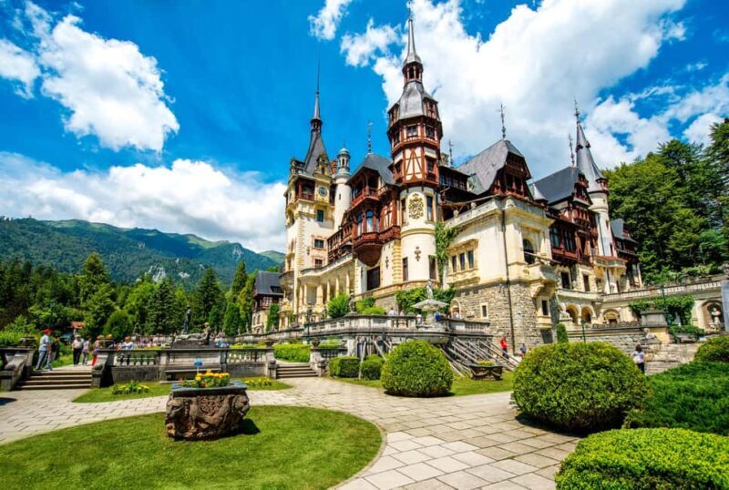 3 Castles Bus Tour: Pele, "Wednesday" & Dracula Castles - Cantacuzino Castle: Netflix’s “Wednesday” Fame