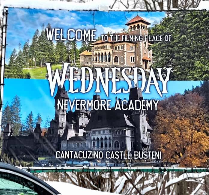 3 Castles Tour Bucharest: Peles, "Wednesday" & Dracula - Discover Romania’s Castles and Legends on a Full-Day Tour from Bucharest