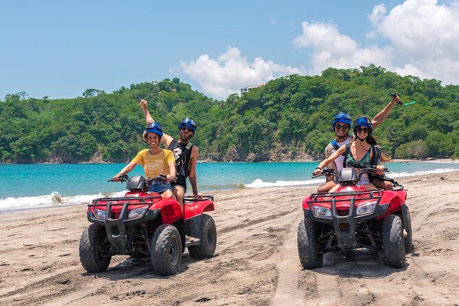 3 Hour ATV Secluded Beach Tour from Tamarindo, Flamingo, Conchal & Grande - Key Points