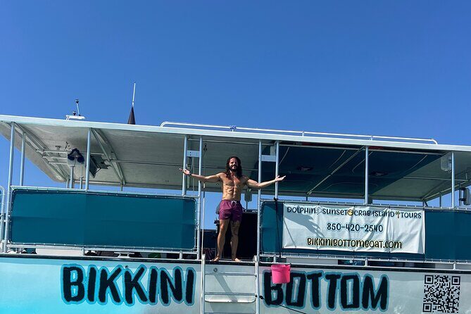 3 hour Crab Island Tour with swimming *bathrooom on board* - Key Points