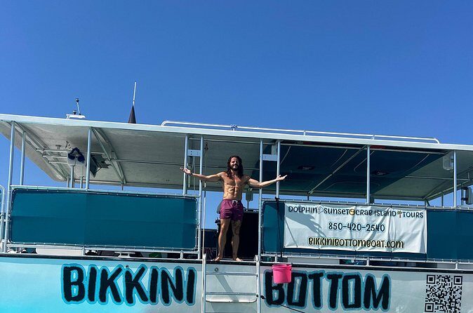 3 hour Crab Island Tour with swimming *bathrooom on board* - FAQ