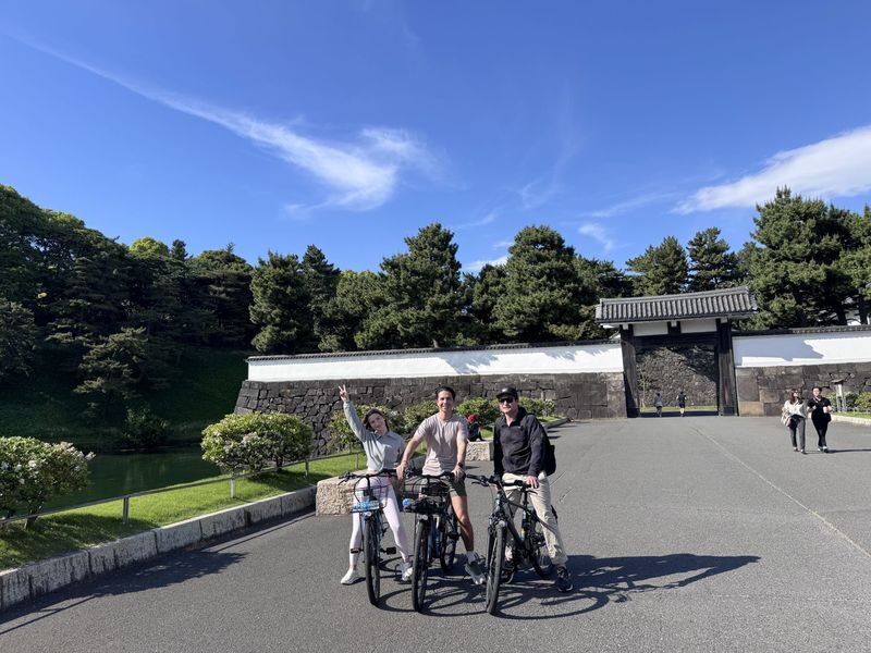 3-Hour E-Bike Experience in Central Tokyo: Palace & Hidden Gems - Hibiya Park, Tokyo Station, and the palace gates
