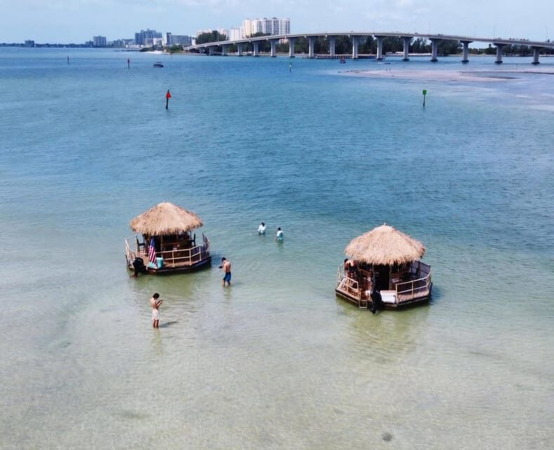 3 hour - Two Island Sandbar Tiki Adventure - What to Expect at Each Stop