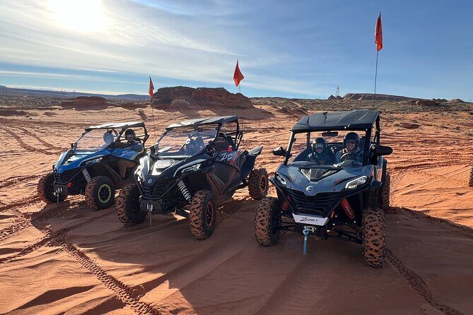 3 hours UTV Combo Tour in Antelope Canyon and Horseshoe Bend - An Adventurous 3-Hour UTV Combo Tour in Page, Arizona