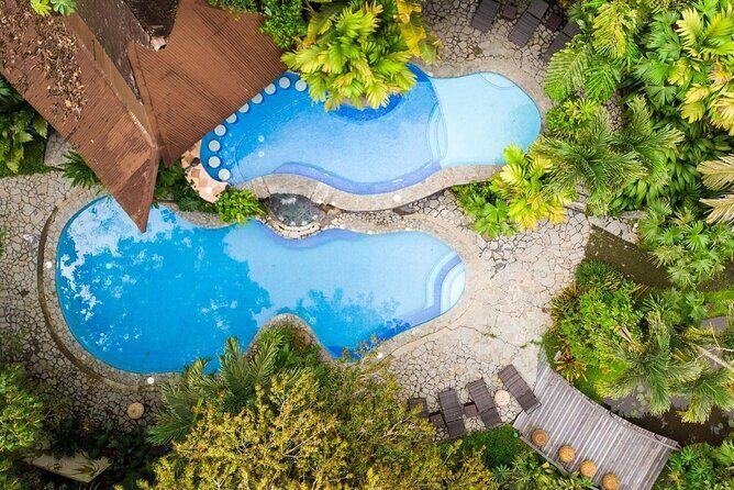 3 in 1 Combo: La Fortuna Waterfall, Hanging Bridges, Thermal Spa from San José - Key Points