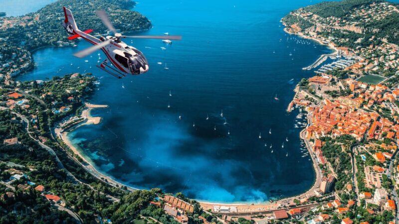 30-minute panoramic flight from Monaco - Key Points