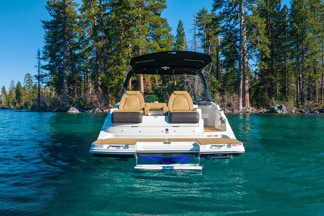 30ft Luxury Private Yacht Charter on South Lake Tahoe - Experience the Ultimate Lake Tahoe Luxury on a Private Yacht