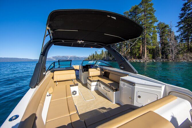 30ft Luxury Private Yacht Charter on South Lake Tahoe - The Bottom Line