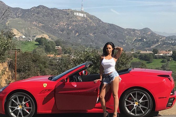 30min Driving Tour: Explore Hollywood Sign in Ferrari - Key Points