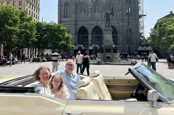 30mins Lay of the Land Express Old-Montreal Cadillac Ride - The Value of a Short, Stylish Tour