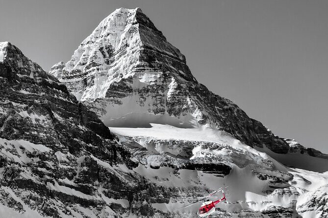 35 Minute Mt Assiniboine & Glaciers Helicopter Tour - Key Points