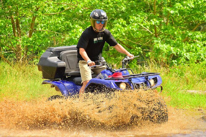 4 hour ATV Adventure + Beach and Waterfalls near Los Suenos - Experience the Best of Costa Rica on a 4-Hour ATV Adventure Near Jaco