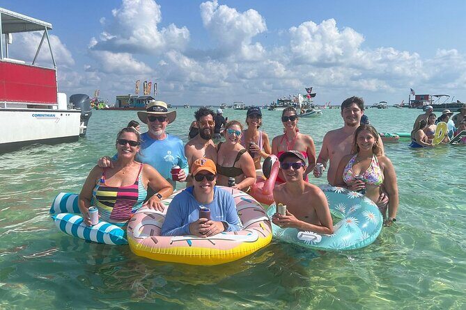 4 Hour Destin Harbor Crab Island Excursion - What You Can Expect on the Water