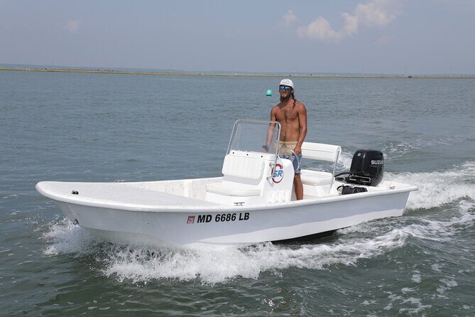 4-Hour Fishing Skiff Boat Rental in Chincoteague Island, VA - Key Points