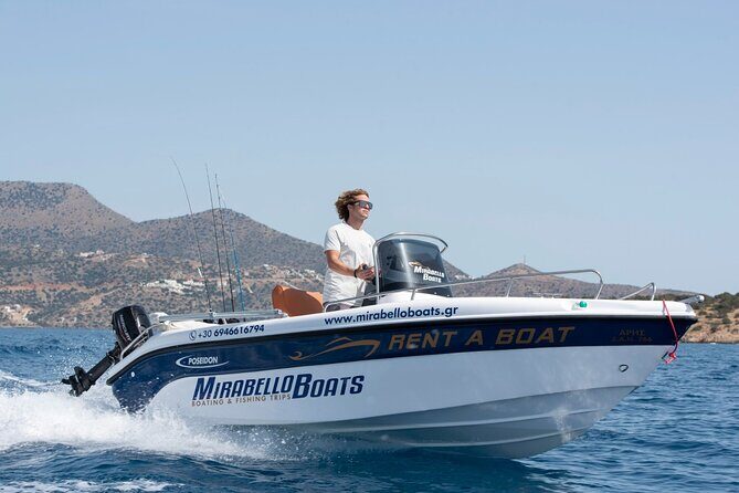 4-Hour Private Boat Rental Without Skipper at Agios Nikolaos - FAQ