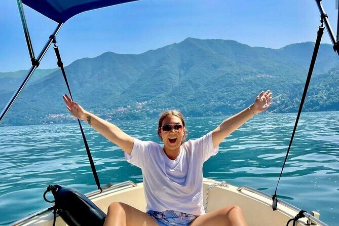 4 Hours Boat Rental Without License 40hp Engine on Lake Como - The Experience in Detail