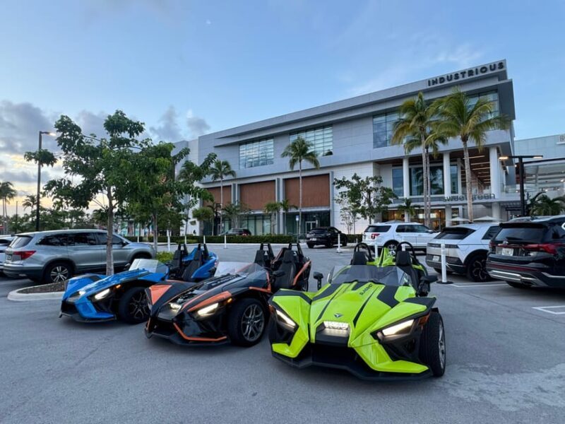 4 Hours Slingshot Rental Miami - We The Best !! - A Unique Way to Explore Miami: The 4-Hour Slingshot Rental