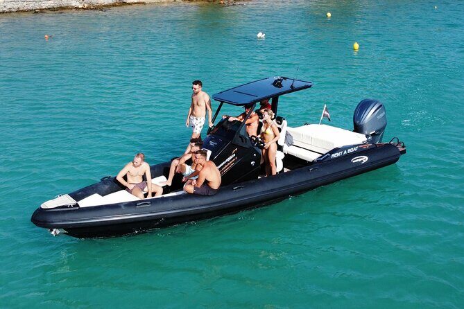 4 hours VIP Private Cruise with 9-meter Luxury Inflatable Boat with Skipper - A Genuine Look at the Crete Private Boat Tour