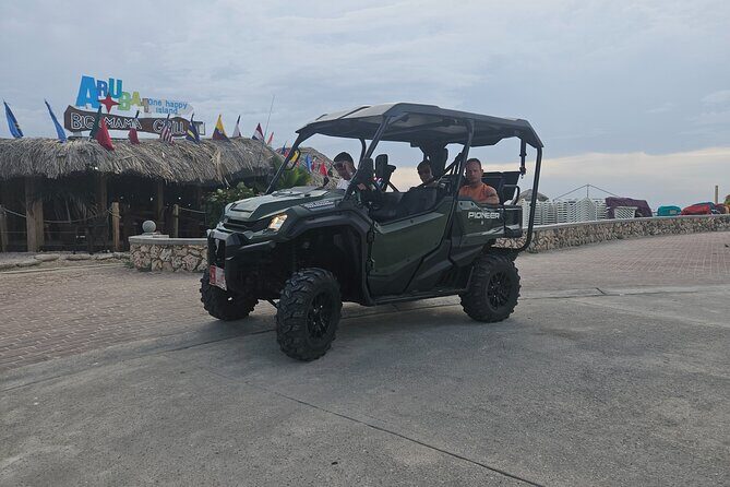 4-seater UTV Island 4hr Tour in Aruba, morning or afternoon - Key Points