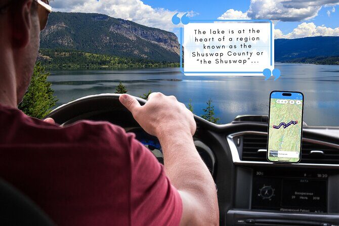 4 Smartphone Audio Driving Tours between Calgary & Vancouver - Key Points