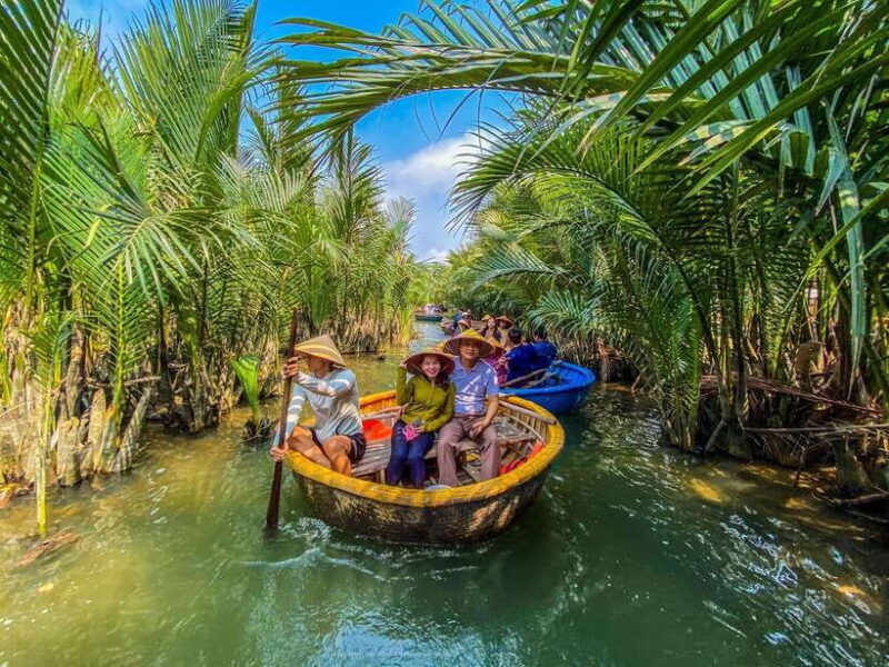 40 Minutes - Basket Boat Ride in the Water Coconut forest - The Sum Up