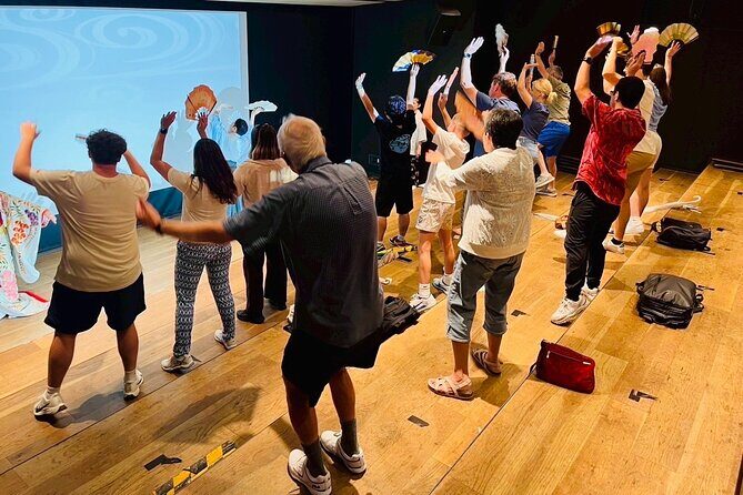 45-minute Japanese Dance Performance and Experience in Asakusa - Participatory Element: Dancing with a Folding Fan