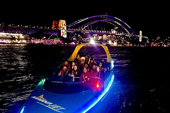 45-Minute Vivid Sydney Scenic Jet Boat Cruise Tour - A Close-Up Look at the 45-Minute Vivid Sydney Scenic Jet Boat Cruise