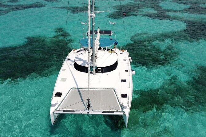 4hrs / 46ft Catamaran Private Charter From Cancun to Isla Mujeres - A Luxurious Half-Day Adventure on a Private Catamaran from Cancun to Isla Mujeres