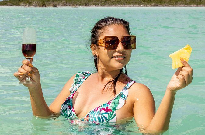 5 Hour Private Tour of the Rapids of Bacalar in Pontoon - A Closer Look at the Bacalar Rapids Tour