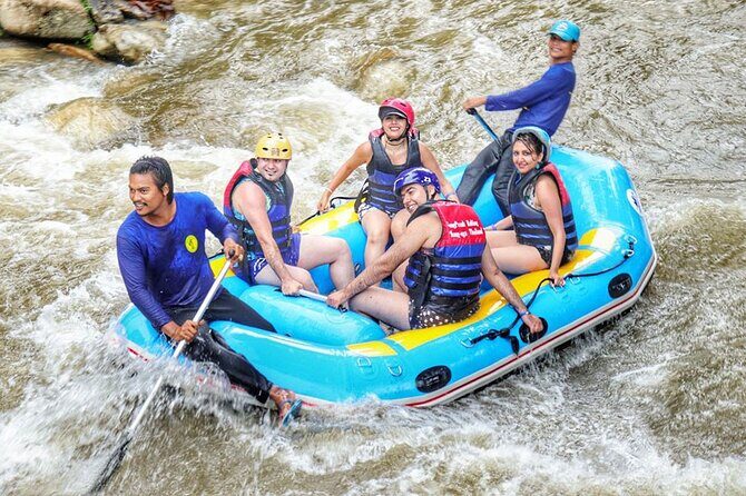 5 km Rafting, ATV & Zipline Tour From Krabi - Key Points