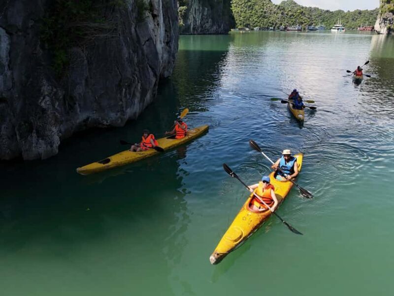 5-Star Ha Long & Lan Ha Day Cruise with Waterslide & Lunch - Key Points