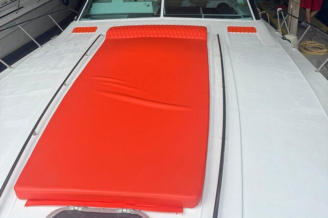 50ft Orange Searay Miami Yacht Rental - FAQ