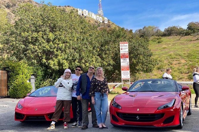 50min Driving Tour: Explore Hollywood Sign in Ferrari - The Experience in Detail