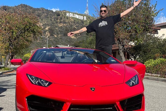 50min Driving Tour: Explore Los Angeles in Lamborghini - Returning to Hollywood: Wrapping Up the Experience