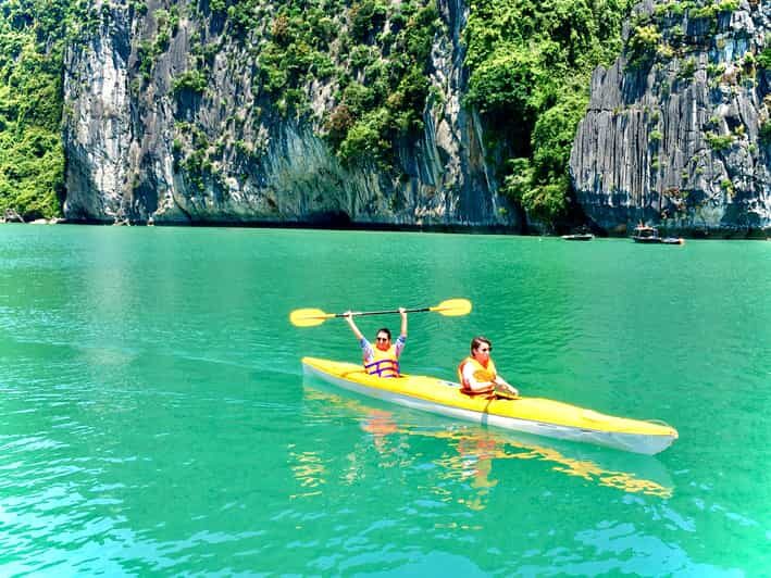 6 hours Ha Long Bay Group tour:Sung Sot-Ti Top-Kayaking - A Deep Dive into the Halong Bay Experience