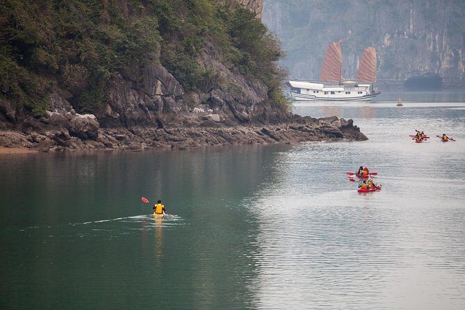6 Hours Halong Bay Cruise On Titop Island & Swimming -go By New Highway - Key Points