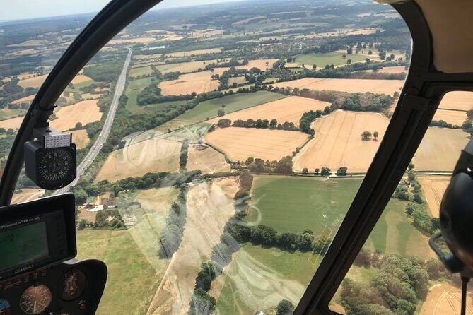60 minute Thames & Medway Estuary Helicopter Tour - Key Points