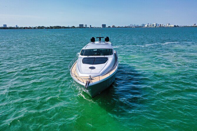 62ft Perching James Bond Miami Yacht Rental - Meeting Point and Logistics