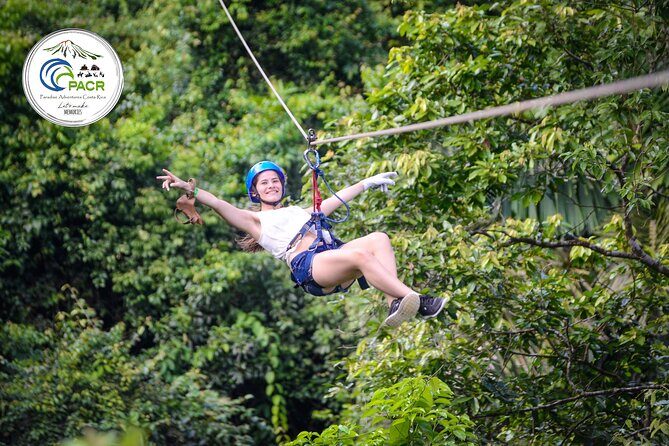 7-Cable Zipline Canopy Tour Over La Fortuna Waterfall - Key Points
