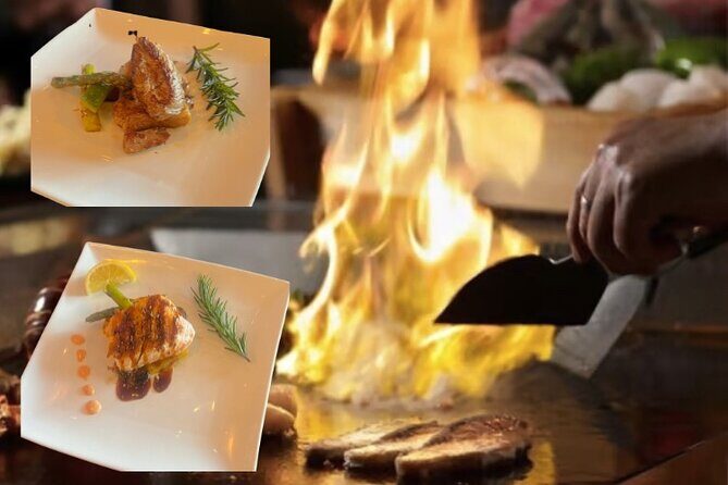 7 Courses Teppanyaki Tasting Menu with Fire Show - Key Points